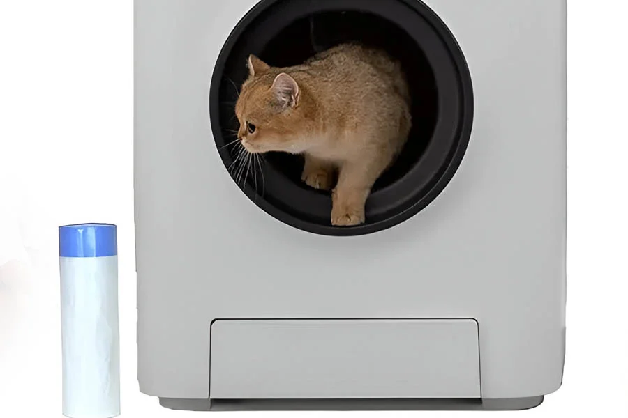 automatic self cleaning litter boxes